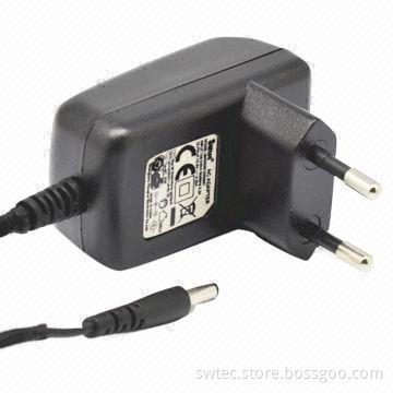 5W AC Adapter with 12V/0.35A Output and EU Plug, RoHS, GS, CE, CB Marks